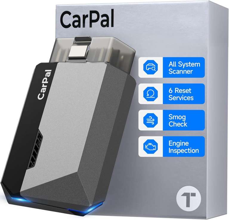 CarPal-A Bluetooth OBD2 Scanner with All-System Diagnostics | Free Home Delivery 