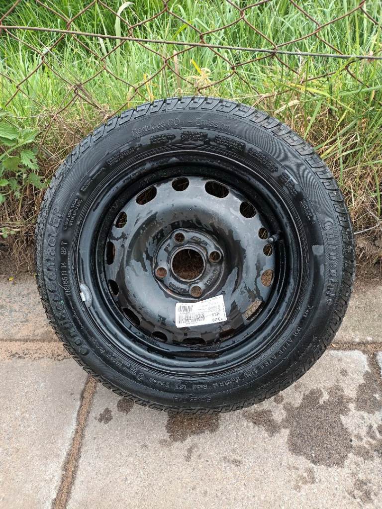 Vauxhall Corsa Steel Wheel & Tyre Continental ContiEcoContact 175/65R14 82T
