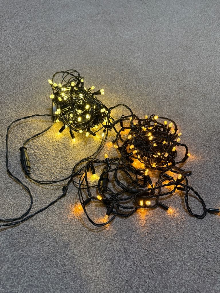 Vertigo Outdoor String Warm White Fairy Lights