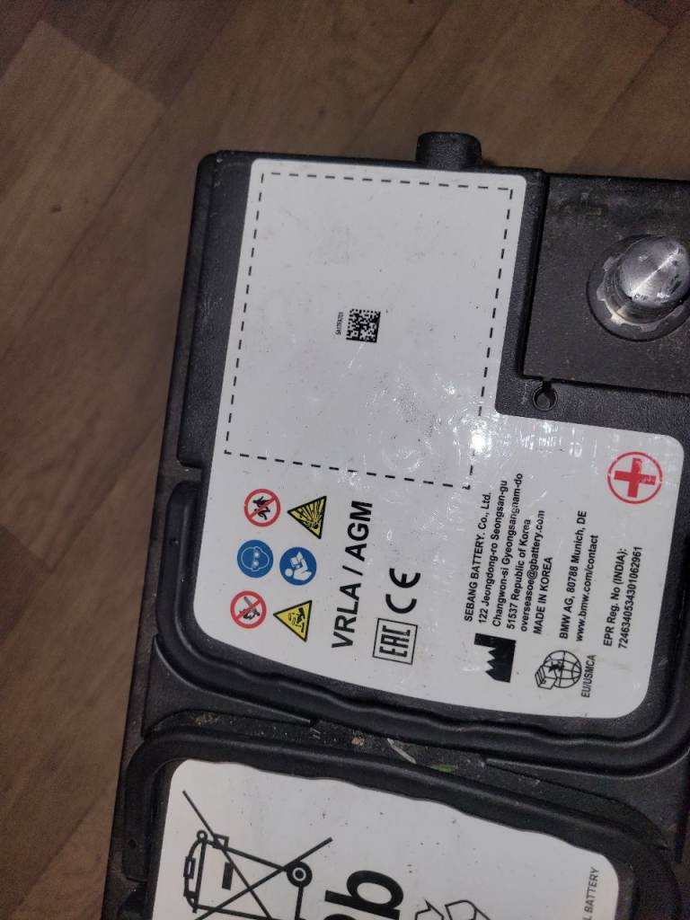 Car battery 80 ah AGM stop start Bmw Audi A4 A6 Mercedes A class C Class