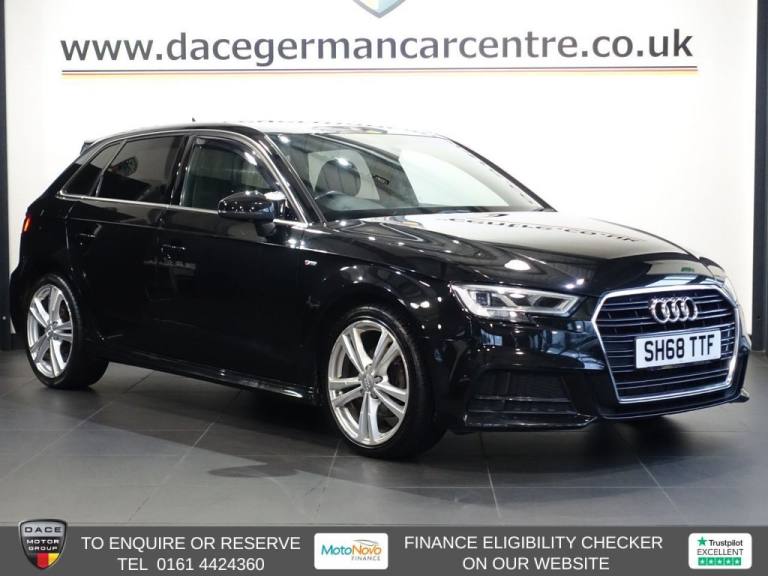 2018 Audi A3 1.0 TFSI 30 S line Sportback 5dr Petrol Manual Euro 6 (s/s) (116 ps) Hatchback Petro...