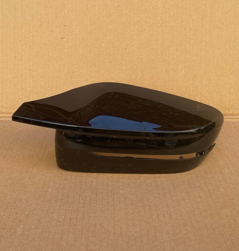 FOR 2017-2020 BMW G20 G30 M STYLE GLOSS BLACK WING MIRROR CAP REPLACEMENT COVER