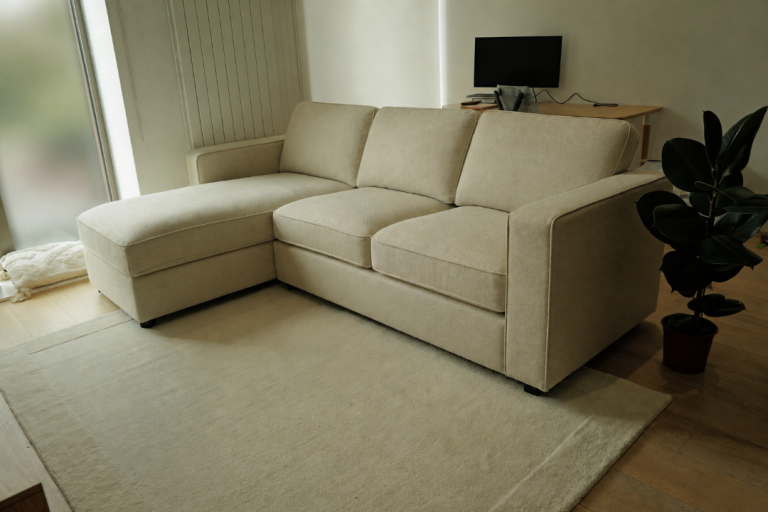 Left Hand Storage Chaise Sofa (NEW)