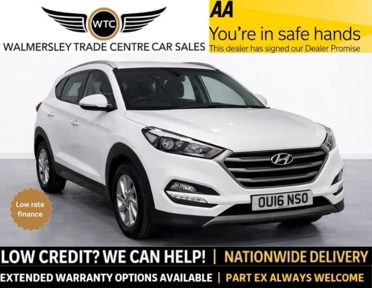 2016 Hyundai TUCSON 1.7 CRDi Blue Drive SE Nav SUV 5dr Diesel Manual Euro 6 (s/s) (116 ps) ESTATE...