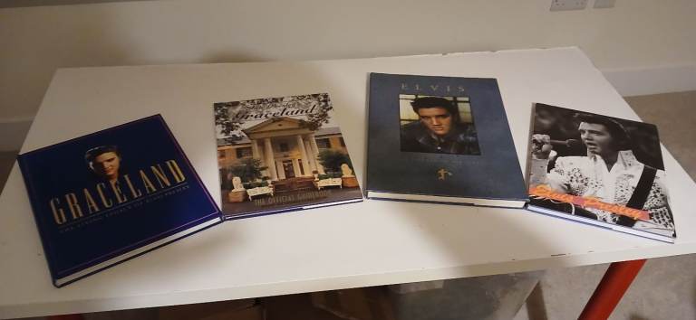 ELVIS BOOK COLLECTION - 4 BOOKS IN TOTAL