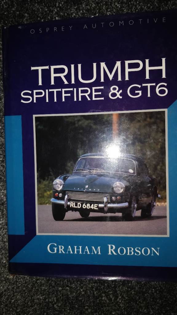 TRIUMPH SPITFIRE AND GT6 BOOK