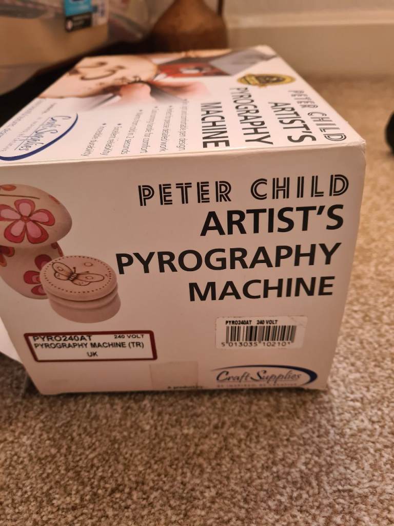 Peter Child Pyrography Machine