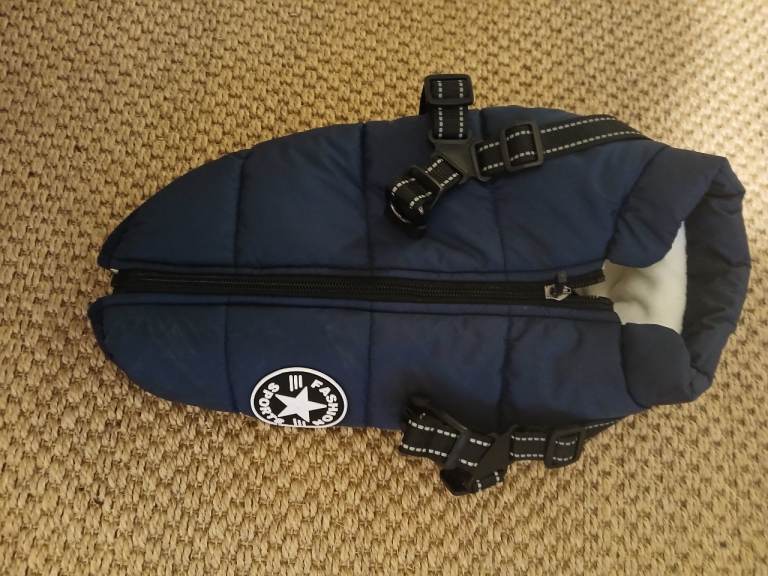 Dog coat and harness combined 