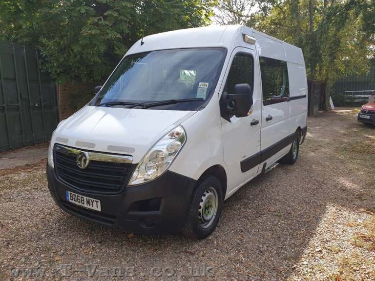 2018 Vauxhall Movano 2.3 CDTI H2 Van 130ps PANEL VAN Diesel Manual