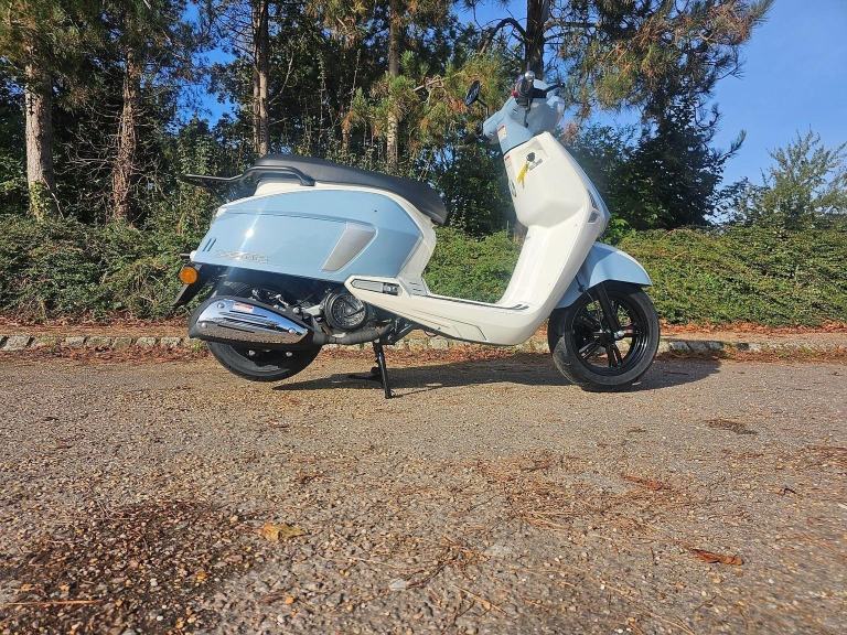 AJS BARLETTA 125 CVT EURO 5 2025 Petrol Automatic in Blue