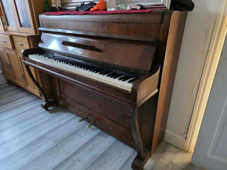 Old Upright Piano – Fair Condition, Needs Some TLC