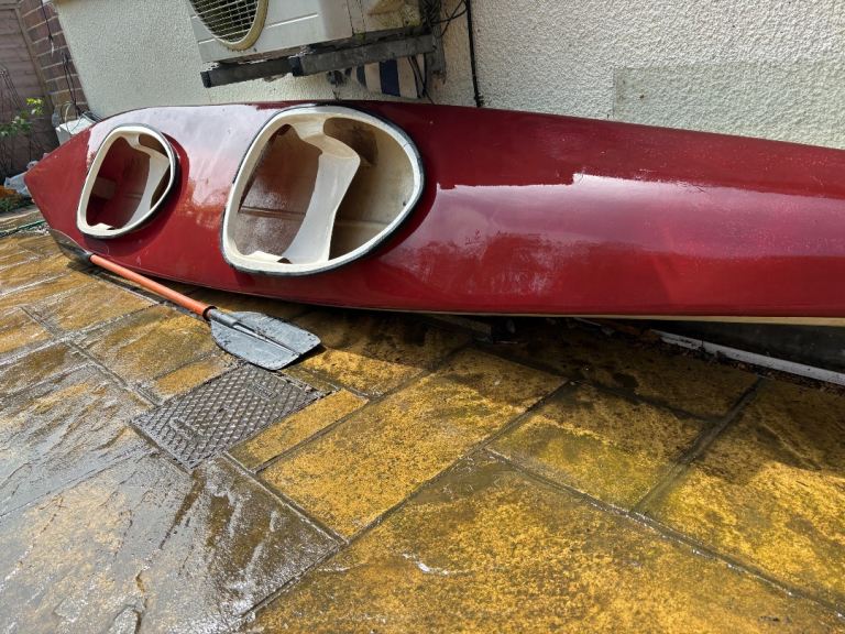 Free to who ever collects - 2 man canoe