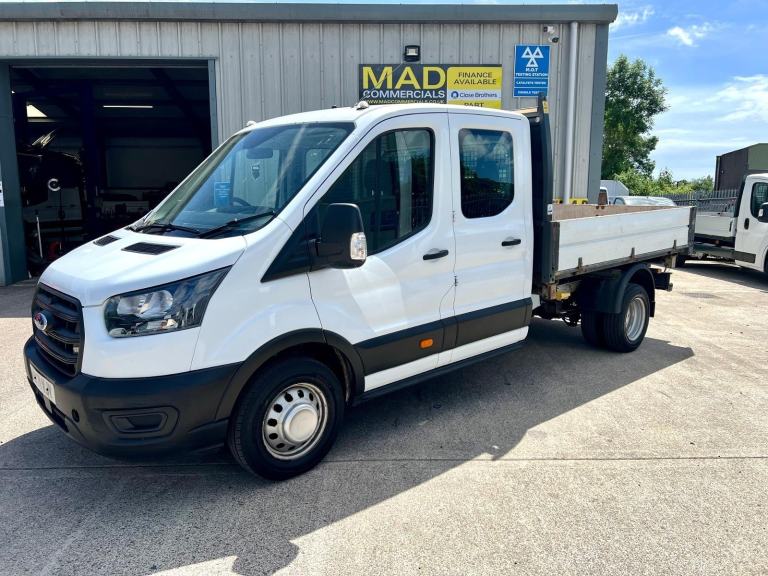 Ford Transit 350 2.0tdci 170ps 3Way Crewcab Tipper 2022/71 Registration (RARE )