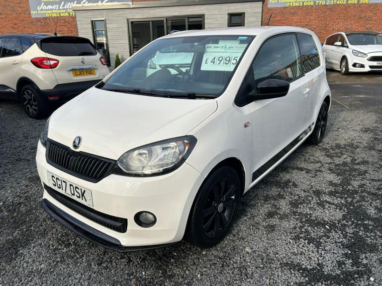 2017 Skoda Citigo 1.0 MPI Monte Carlo 3dr HATCHBACK Petrol Manual