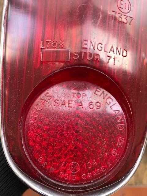 Taillights for Bentley T1