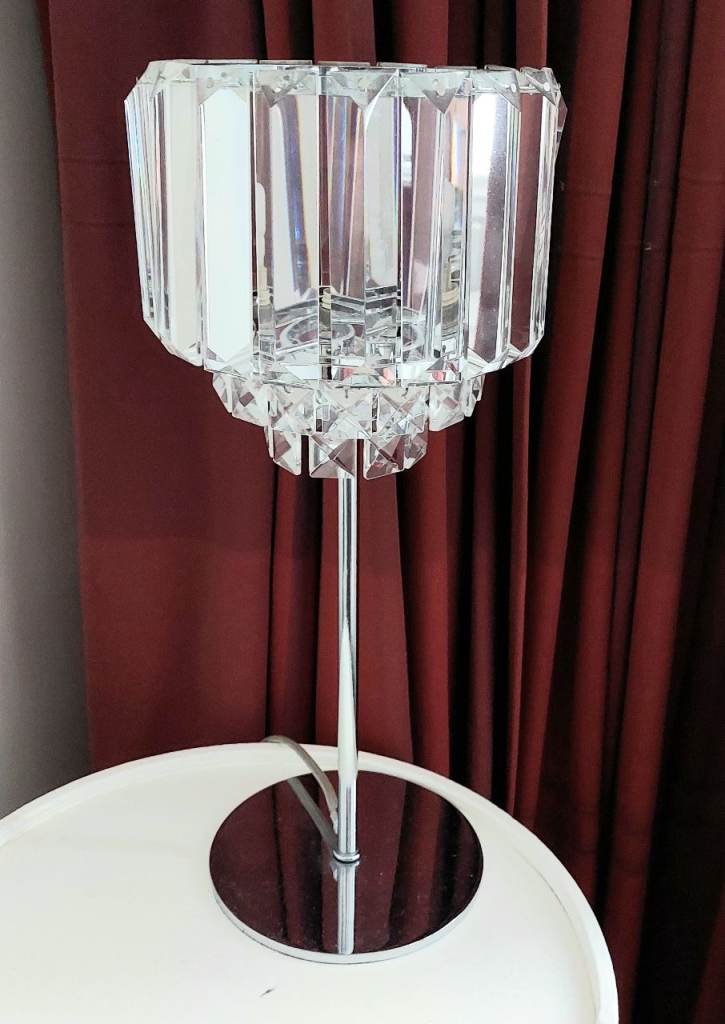 Laura Ashley Vienna crystal table lamp