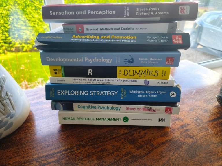 Glasgow university psychology and business books