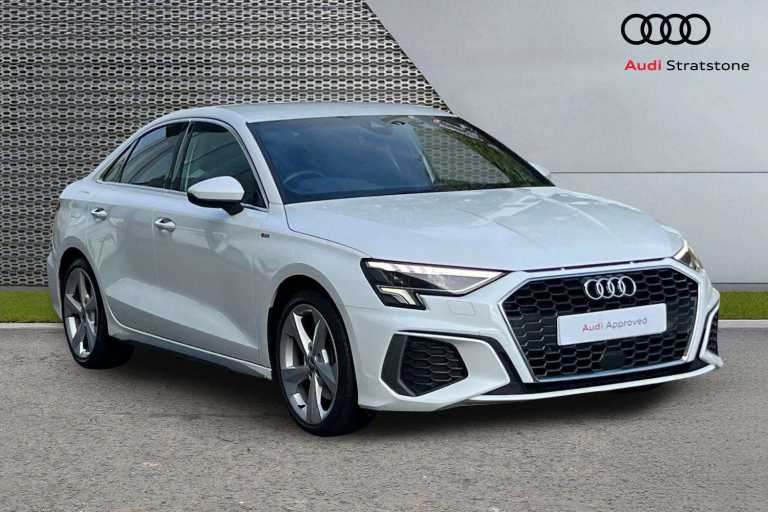 2020 Audi A3 35 TFSI S Line 4dr Saloon Petrol Manual