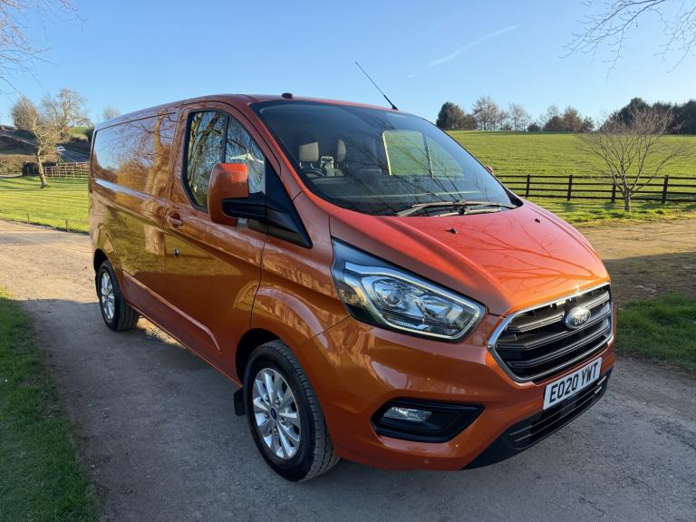 2020 Ford Transit Custom 2.0 130ps ***VAT INCLUDED*** Low Roof Limited Van PANEL VAN Diesel Manual