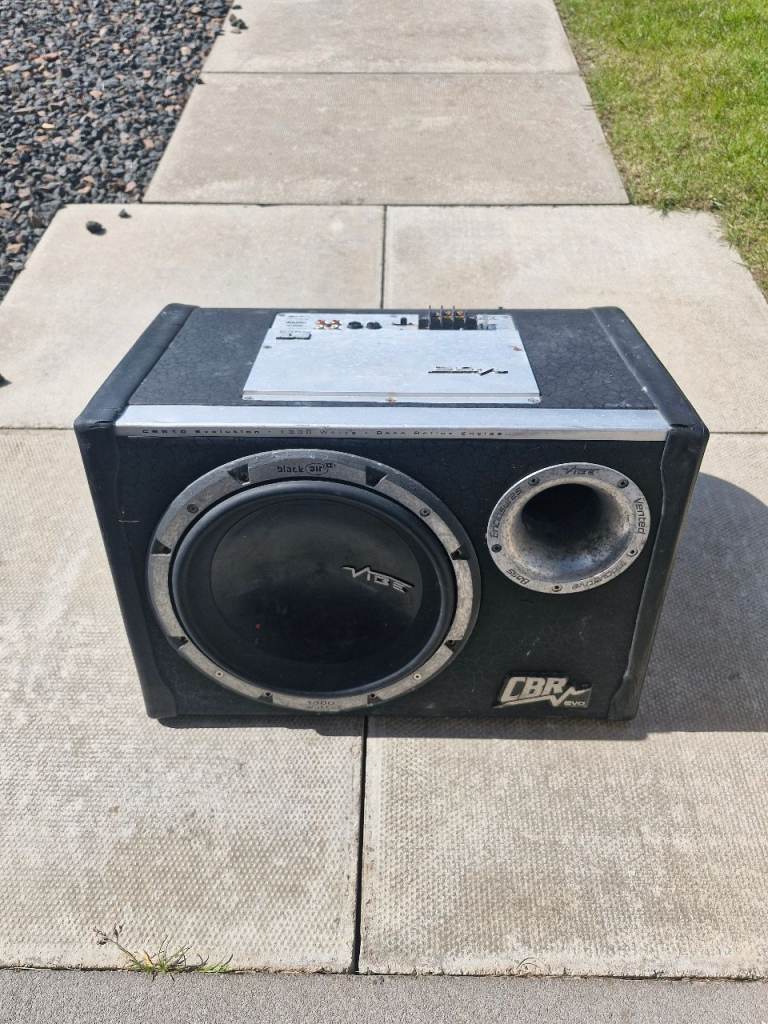 Vibe CBR EVO 10" 1300w Active Subwoofer Swap?