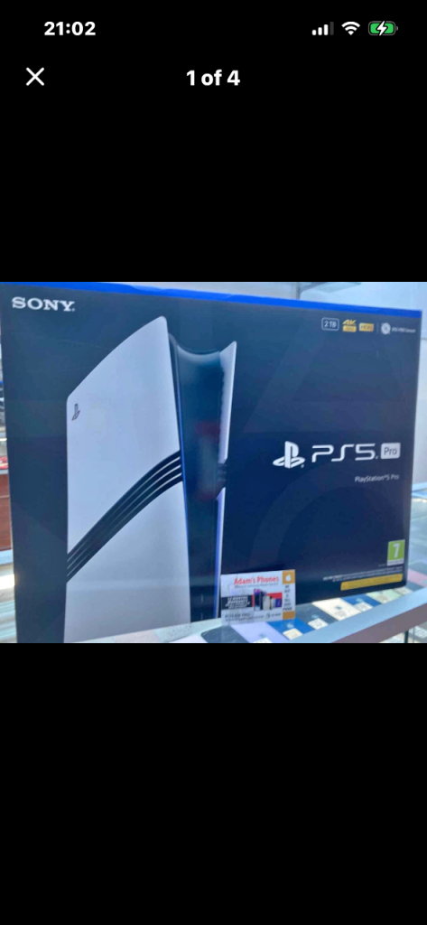 Ps5 pro 2tb boxed 