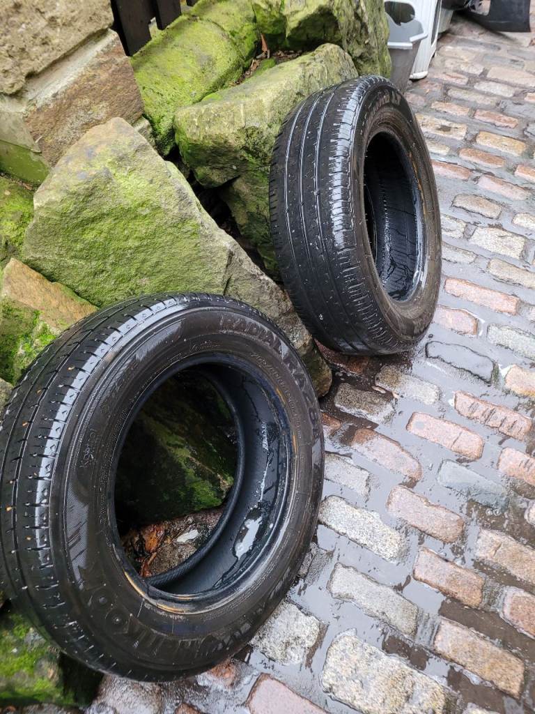2x Hankook van tyres size 205 65 16c 