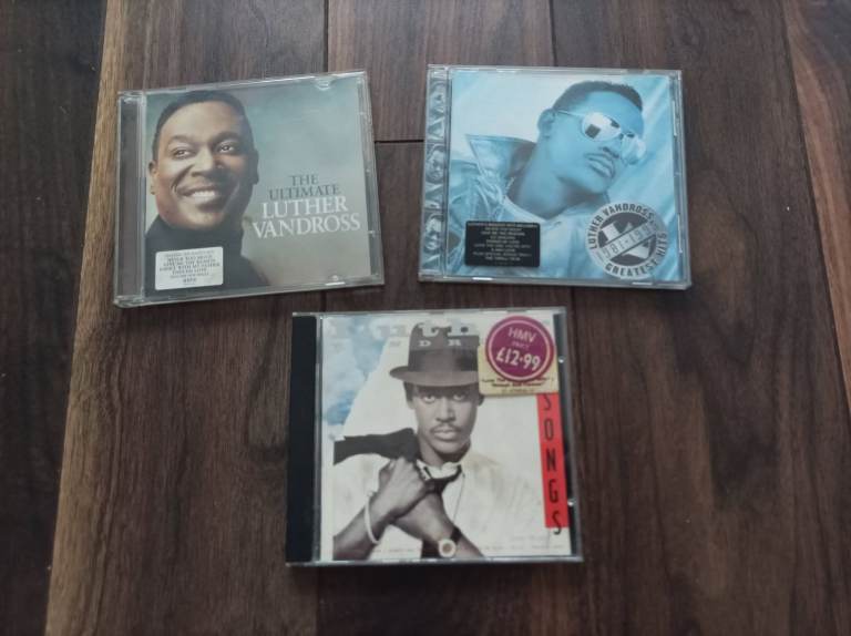 Luther Vandross CD Album Bundle