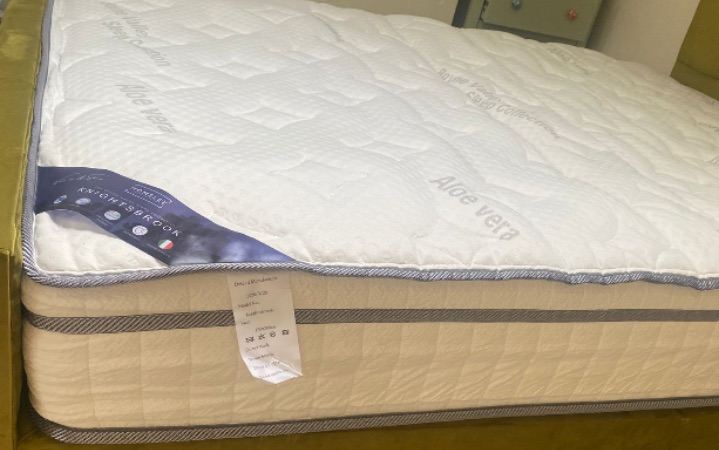 Brand new double roll up mattress for easy collection pocket sprung and very comfortable 
