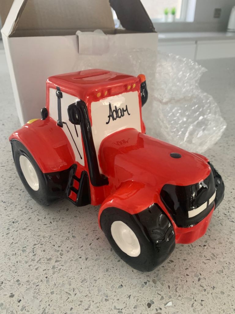 Tractor money box 