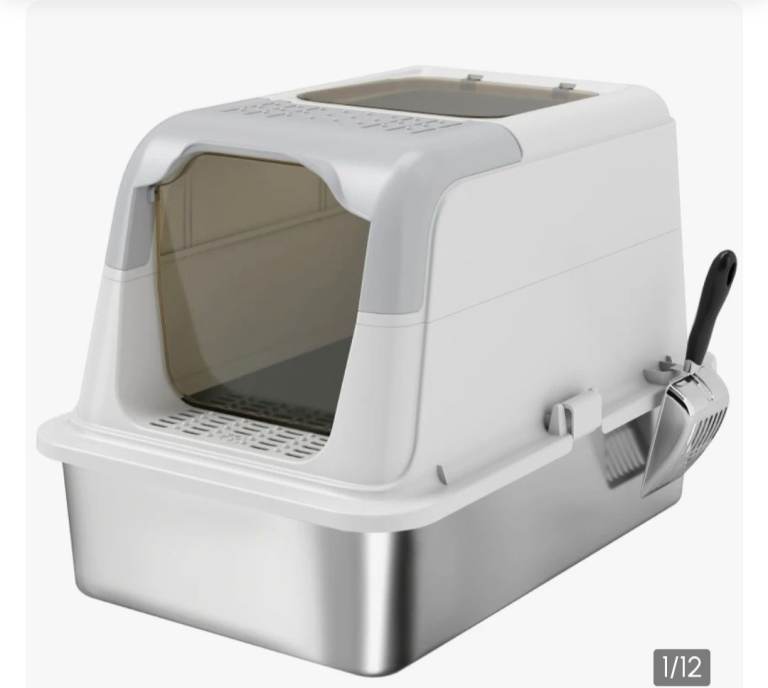 Pawhut XL cat litter box