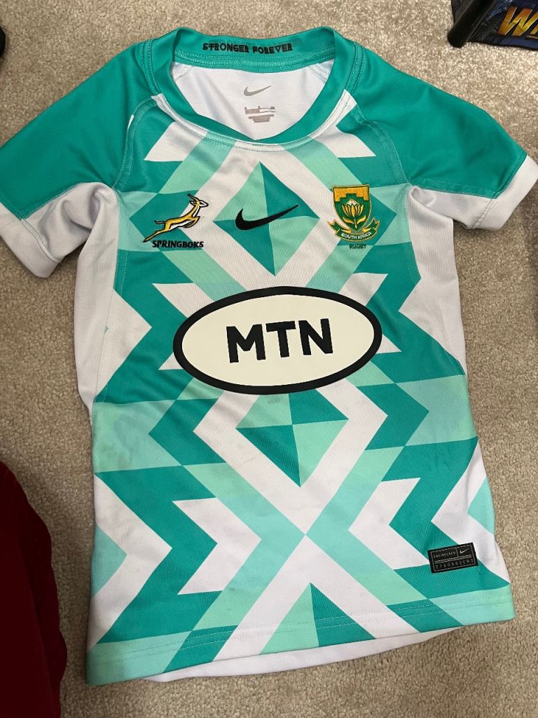 Springboks boys rugby jersey 