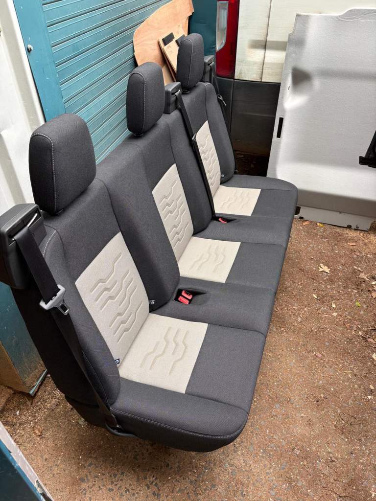 Ford Transit Custom Rear Triple Seats Bench