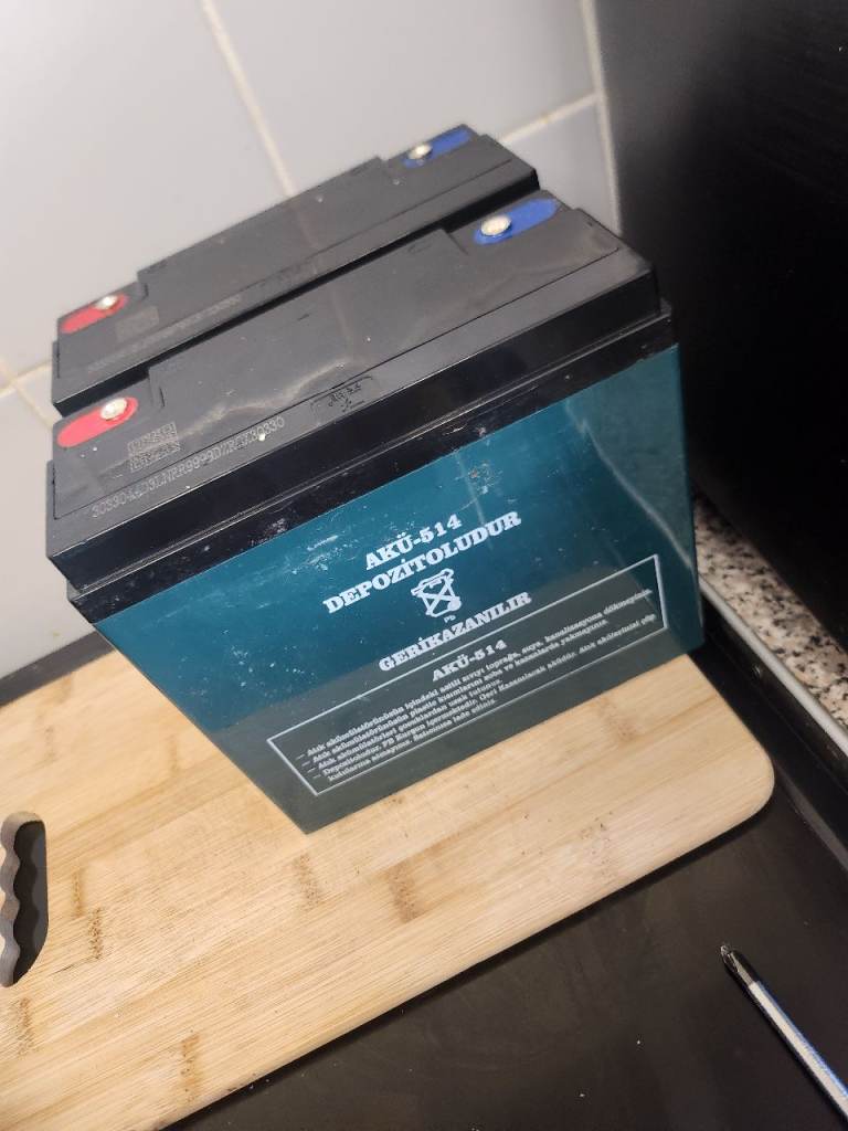 VOLTA High Power Gel Deep Cycle VRLA Battery Pack 12V 22Ah AKÜ-514