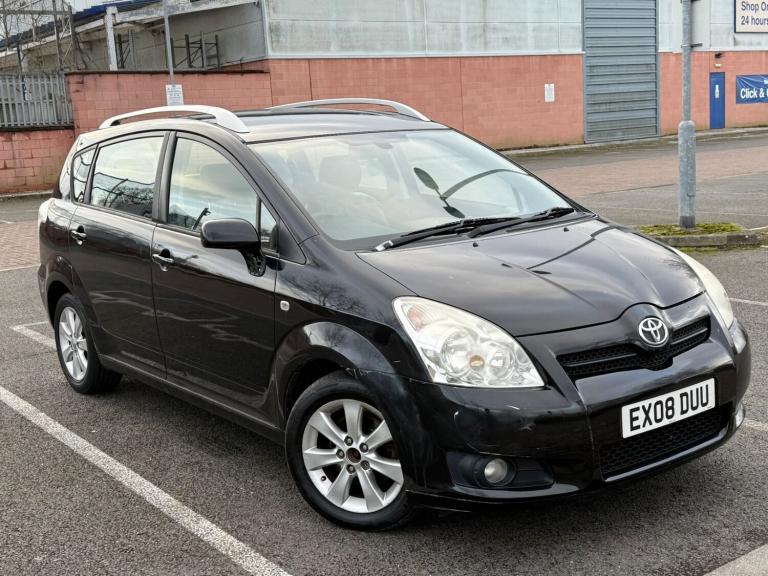 2008 Toyota Corolla Verso 1.8 VVT-i T Spirit 5dr MMT/AUTOMATIC MPV Petrol Semi Automatic