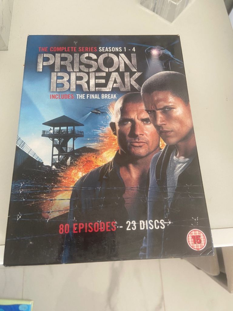 Prison break DVD boxset never used £10