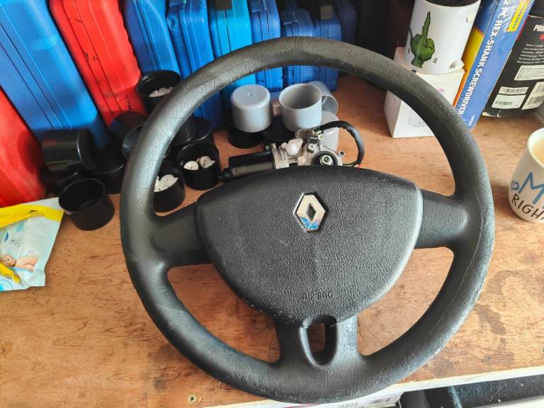 RENAULT MASTER MK2 STEERING WHEEL 