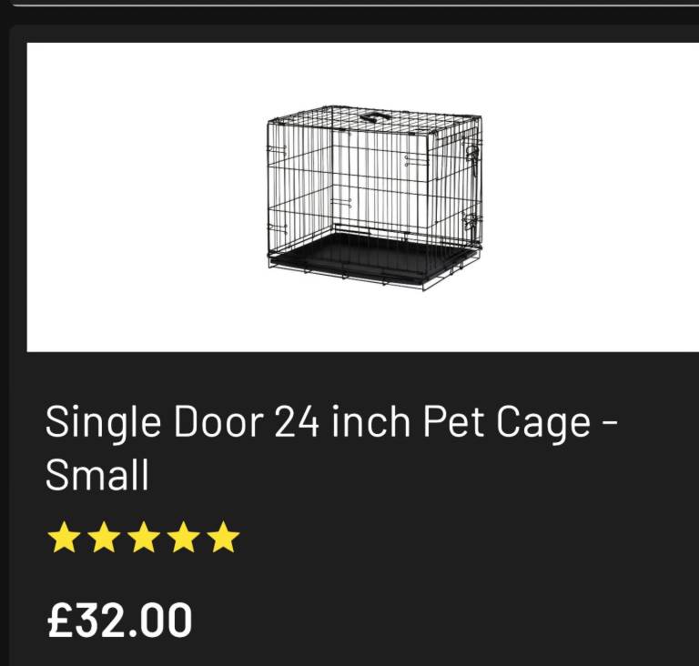 Small animal cage (24inch)