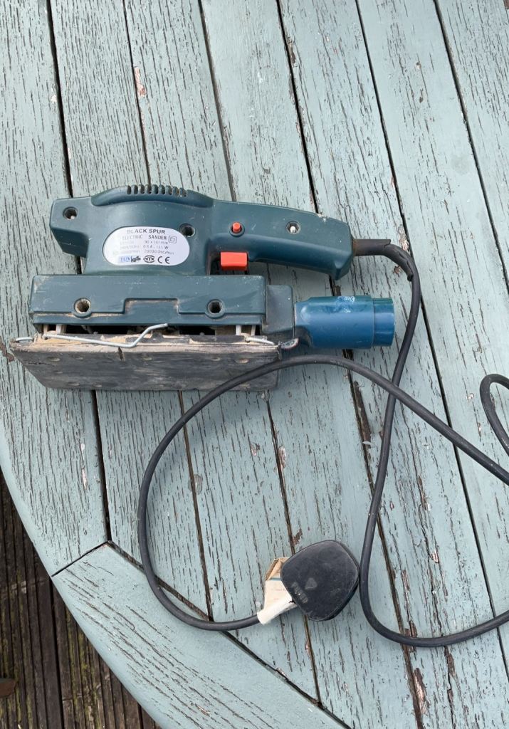 Electric sander 1/3 sheet