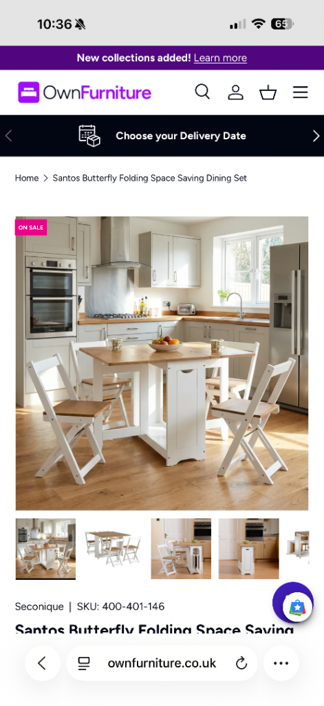 Folding Table and Chairs