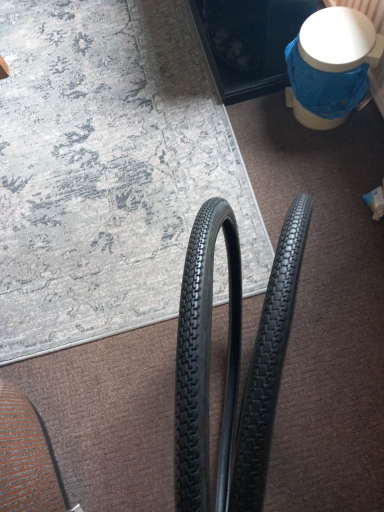 2 new atm max tyres 28x1 1/2.