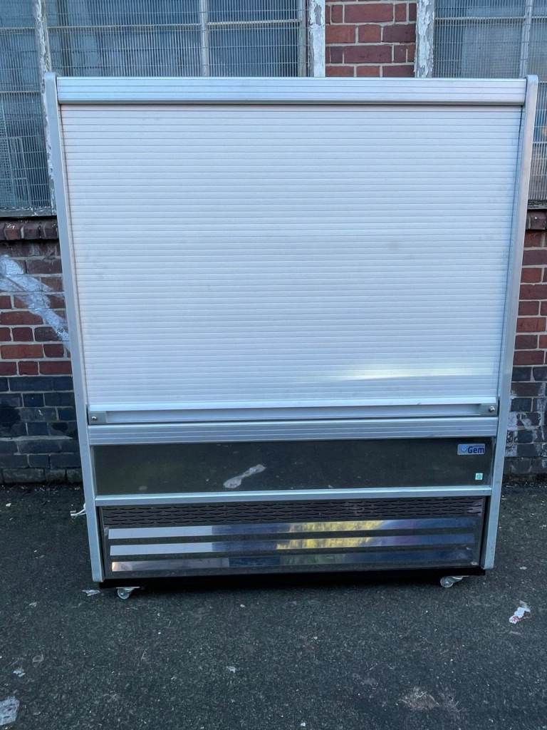 Williams Slimline Gem Multi deck Fridge/ Dairy Display Open Chiller- With Shutter-100cm - Like New