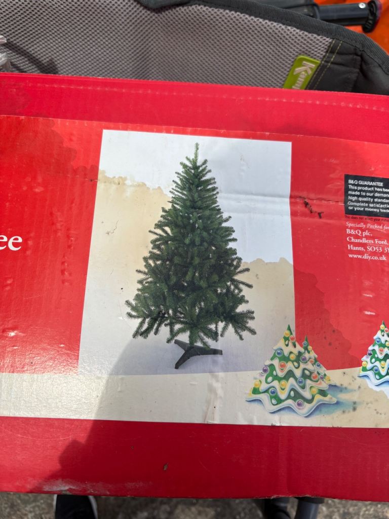 Christmas tree with stand
