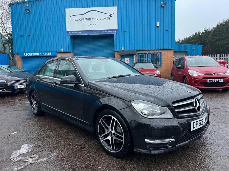 2014 Mercedes-Benz C Class C220 CDI AMG Sport Edition 4dr Auto [Premium Plus] SALOON DIESEL Autom...