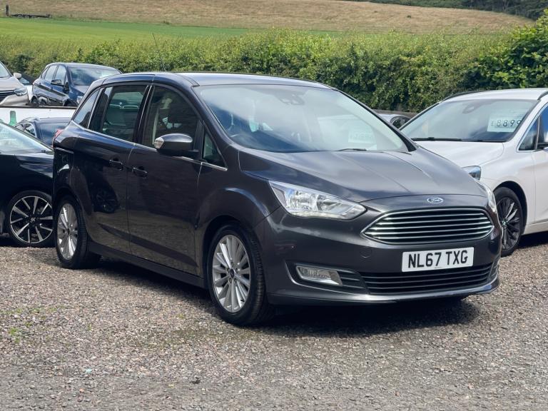 7 SEATS + 6 MONTH WARRANTY | 2017 FORD GRAND C-MAX TITANIUM | £0 DEPOSIT FINANCE