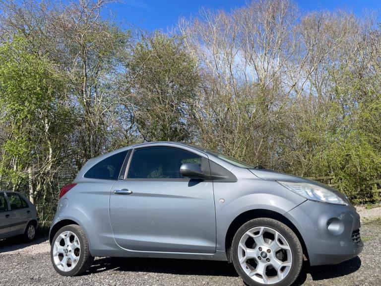 FORD KA 1.2 TATTOO 10 REG BLACK LEATHER  JUNE 5TH 2026 TAX £35 SERVICE HISTORY LOW INSURANCE 