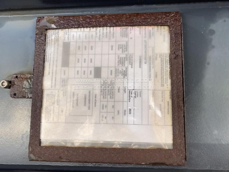 CHEREAU SINGLE TEMP FRIDGE TRAILER 