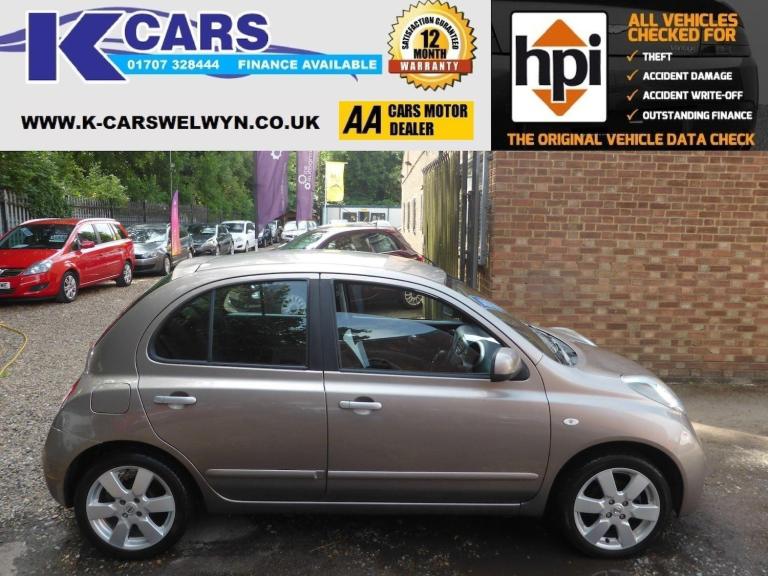 2010 Nissan Micra 1.4 16v Acenta 5dr HATCHBACK Petrol Automatic
