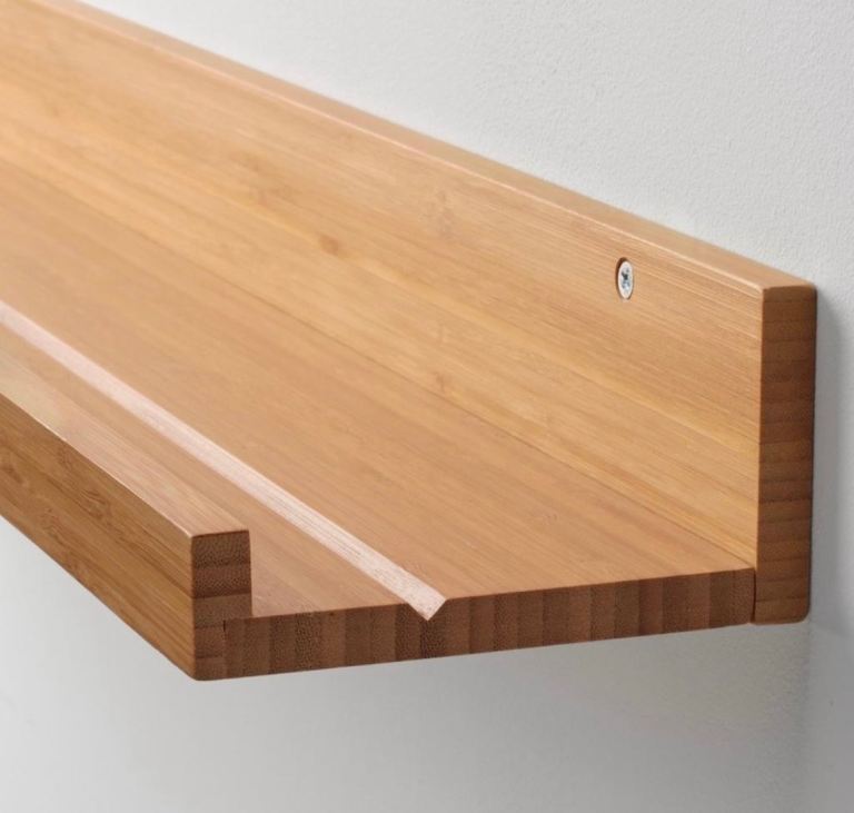 Bamboo shelf