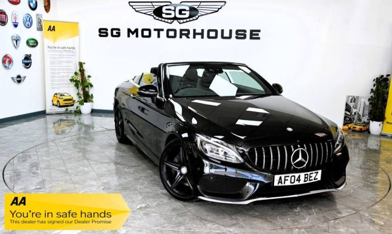 2017 Mercedes-Benz C Class 2.1 C250d AMG Line Cabriolet 2dr Diesel G-Tronic+ Euro 6 (s/s) (204 ps...