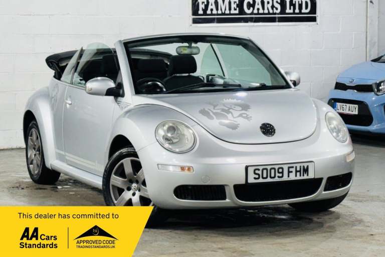 2009 Volkswagen Beetle 1.6 Cabriolet Euro 4 2dr CONVERTIBLE Petrol Manual